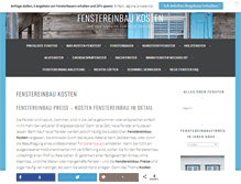 Tablet Screenshot of fenstereinbau-kosten.de